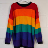 Rainbow Stripe Sweater