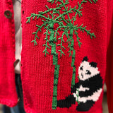 Knit Panda Cardigan