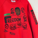 Black Freedom Fila Crewneck