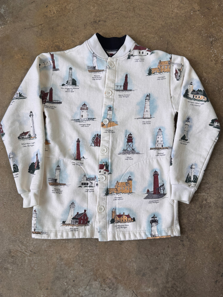 Great Lakes Lighthouses Cardigan