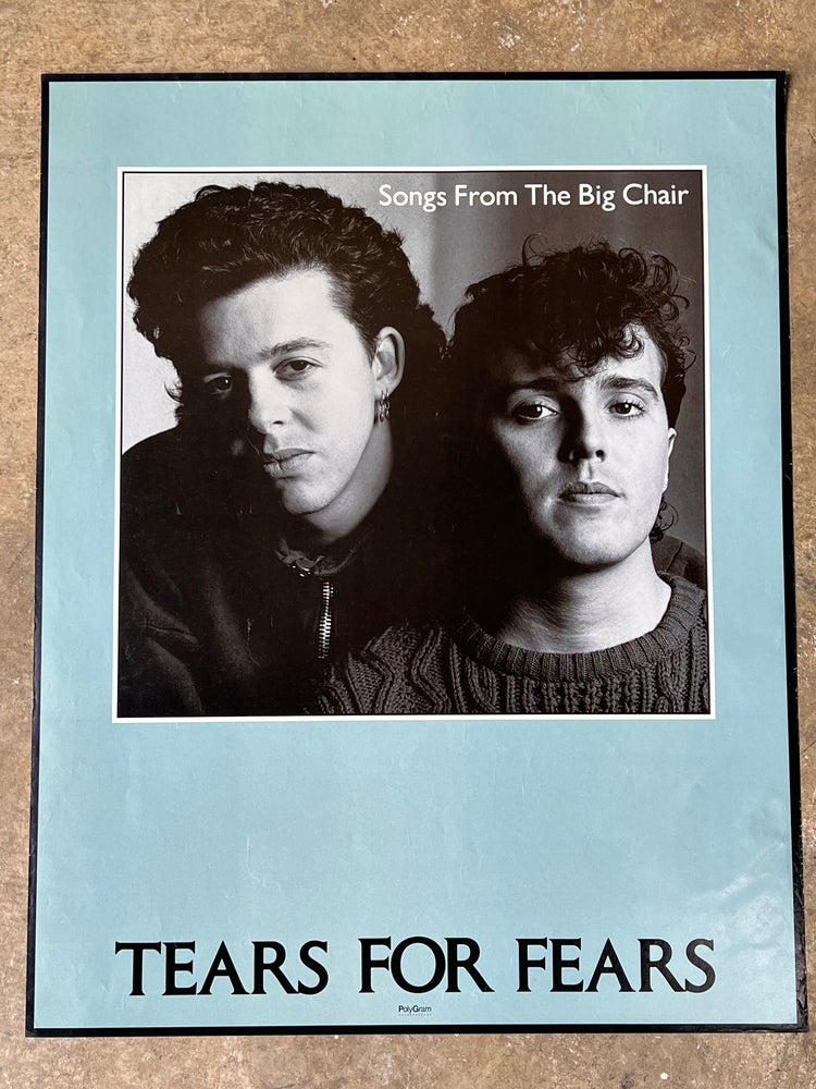 Tears For Fears Poster – Reware Vintage