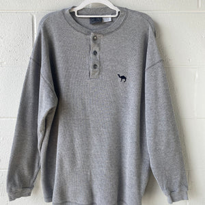 Camel Thermal Henley Shirt