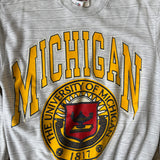 Nutmeg UofM Striped Sweatshirt