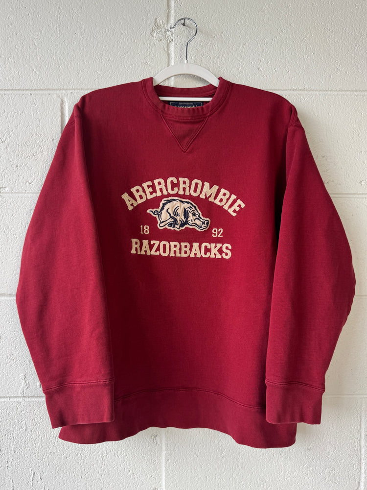 Abercrombie Razorbacks Crewneck