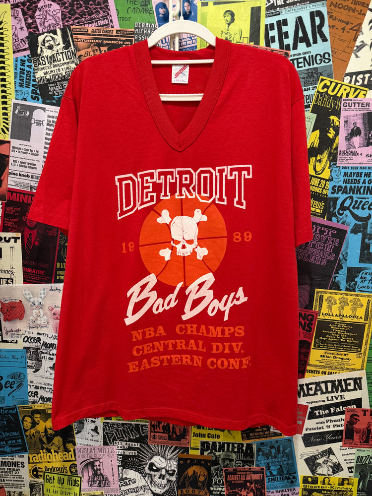Red Bad Boys Boot T-Shirt