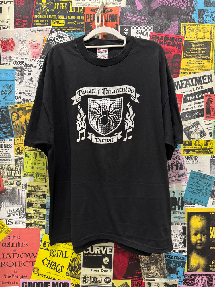 Twistin Tarantulas Black T-shirt