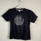 Vintage Maze Black T Shirt