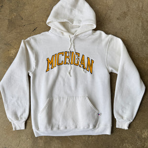 White U of M Hoodie