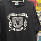 Twistin Tarantulas Black T-shirt