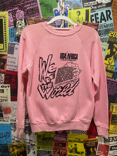 We Are The World Sweatshirt – Reware Vintage