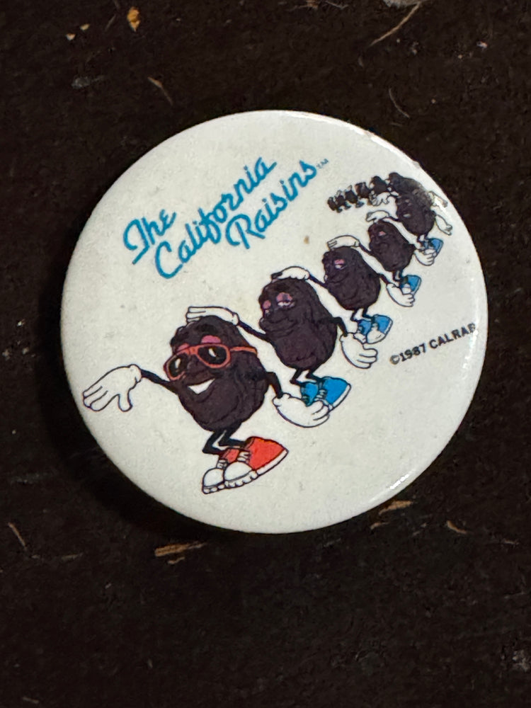 California Raisins Pin