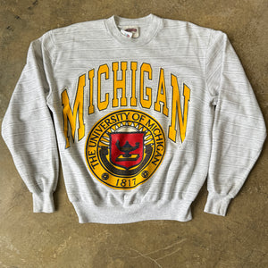 Nutmeg UofM Striped Sweatshirt