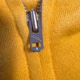 Yellow Zip-Up Hoodie