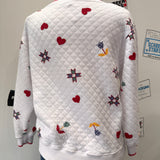 Maxwell Petite Quilt Sweatshirt