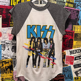 Kiss Cut Off Raglan