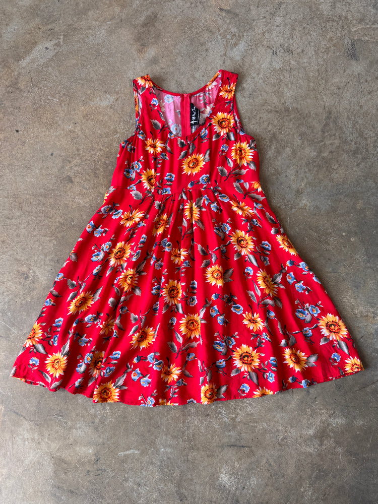 All That Jazz Sunflower Dress – Reware Vintage