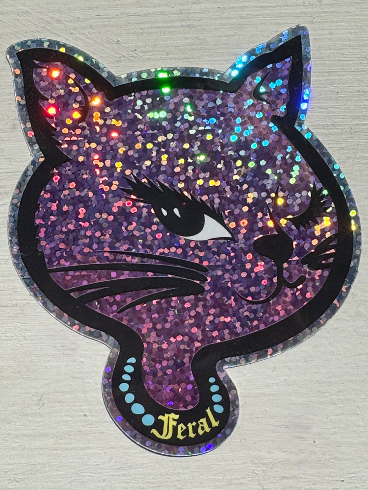 Feral Cat Sticker