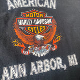 Harley Ann Arbor Wolf T Shirt