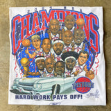 Detroit Pistons 2004 Championship Caricature T-shirt