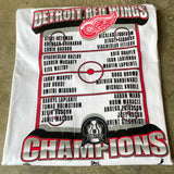 Red WIngs Caricature 1998 Championship Shirt