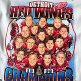 Red WIngs Caricature 1998 Championship Shirt