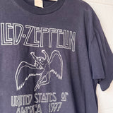 Led Zeppelin 1977 Tour T-Shirt *Roach Tag*