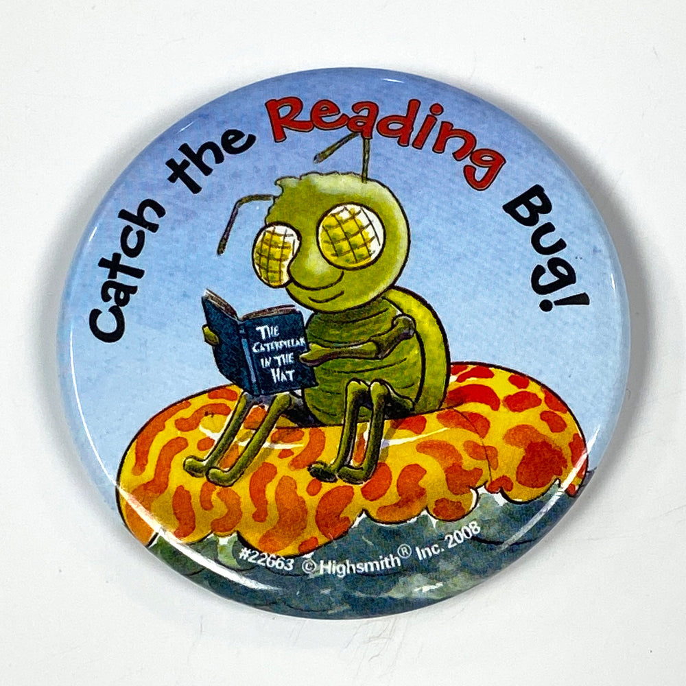 Catch the Reading Bug Pin