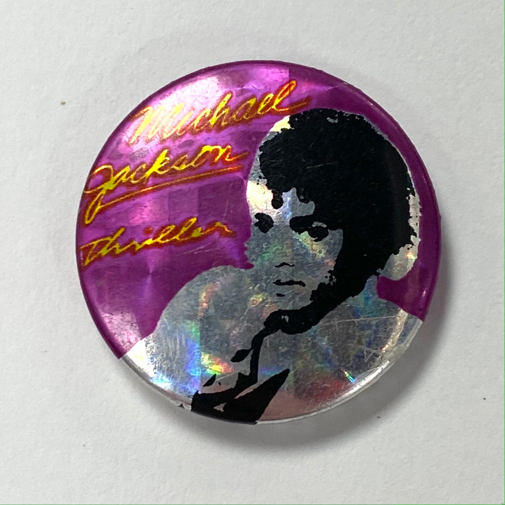 Holographic Michael Jackson Thriller Pin