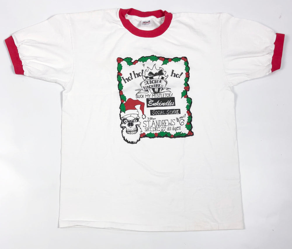 Suicide Machines 1997 Holiday Show Ringer Shirt