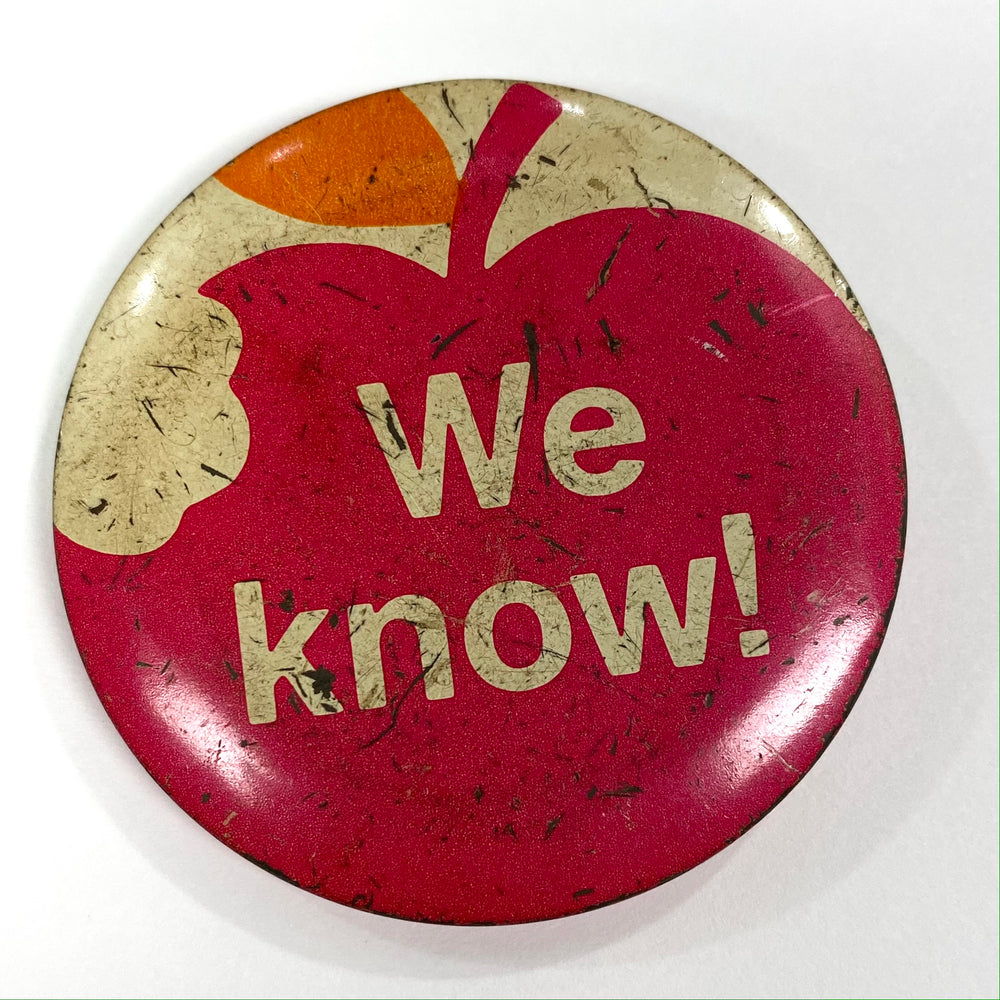 We Know! Pin