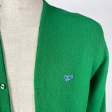 Green Grandpa Cardigan