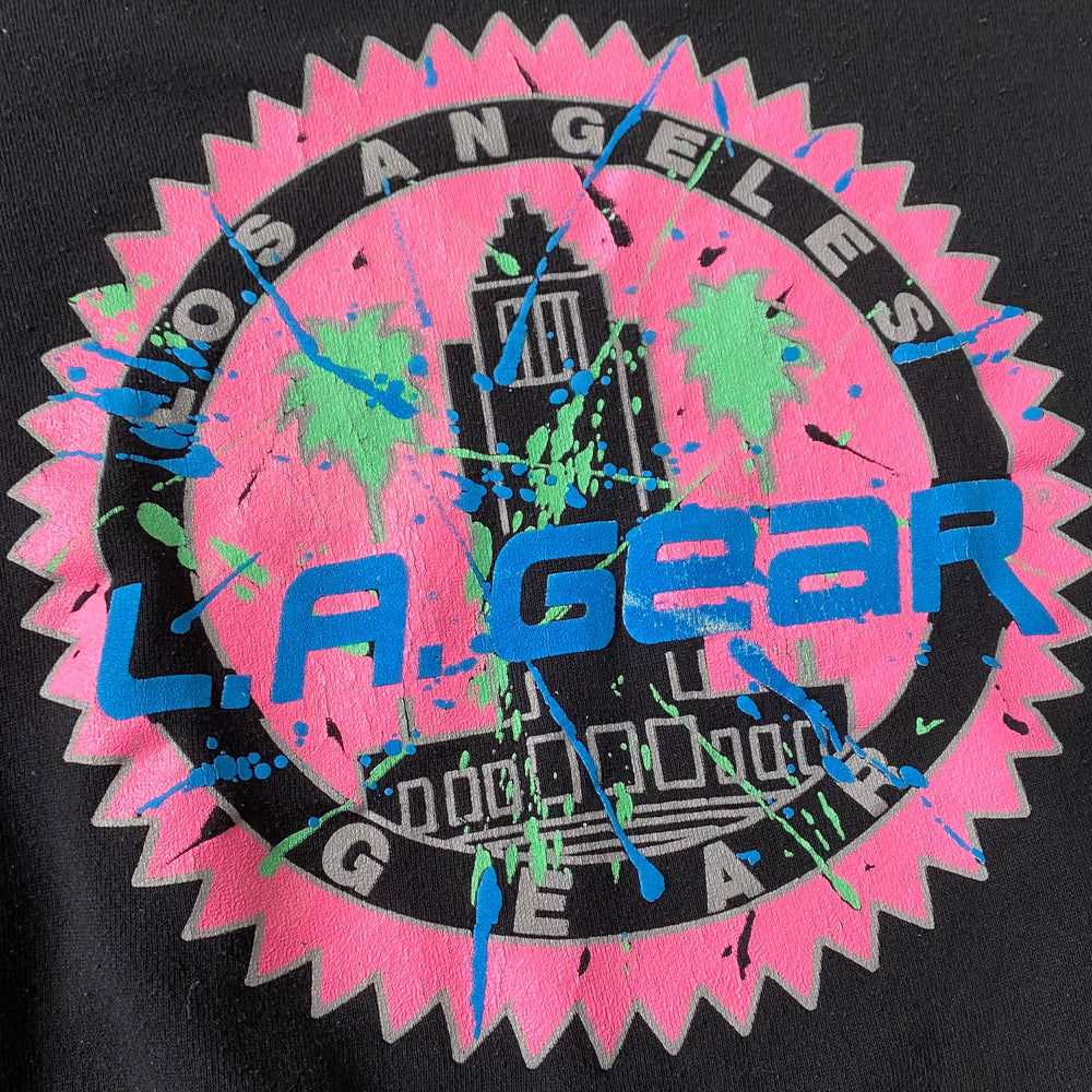 la gear logo LA Gear Sweatshirt – Reware Vintage
