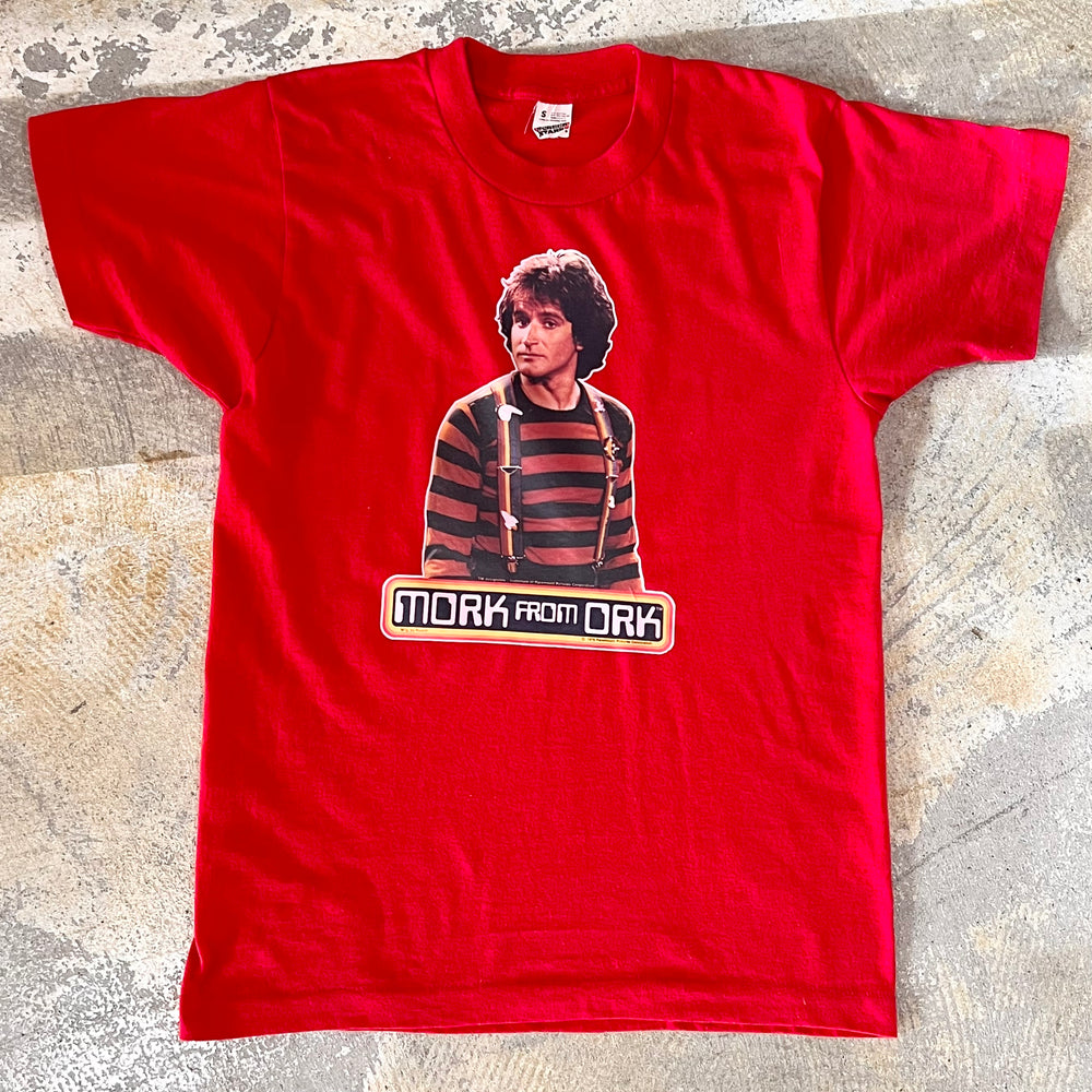 Mork from Ork Iron On T-shirt