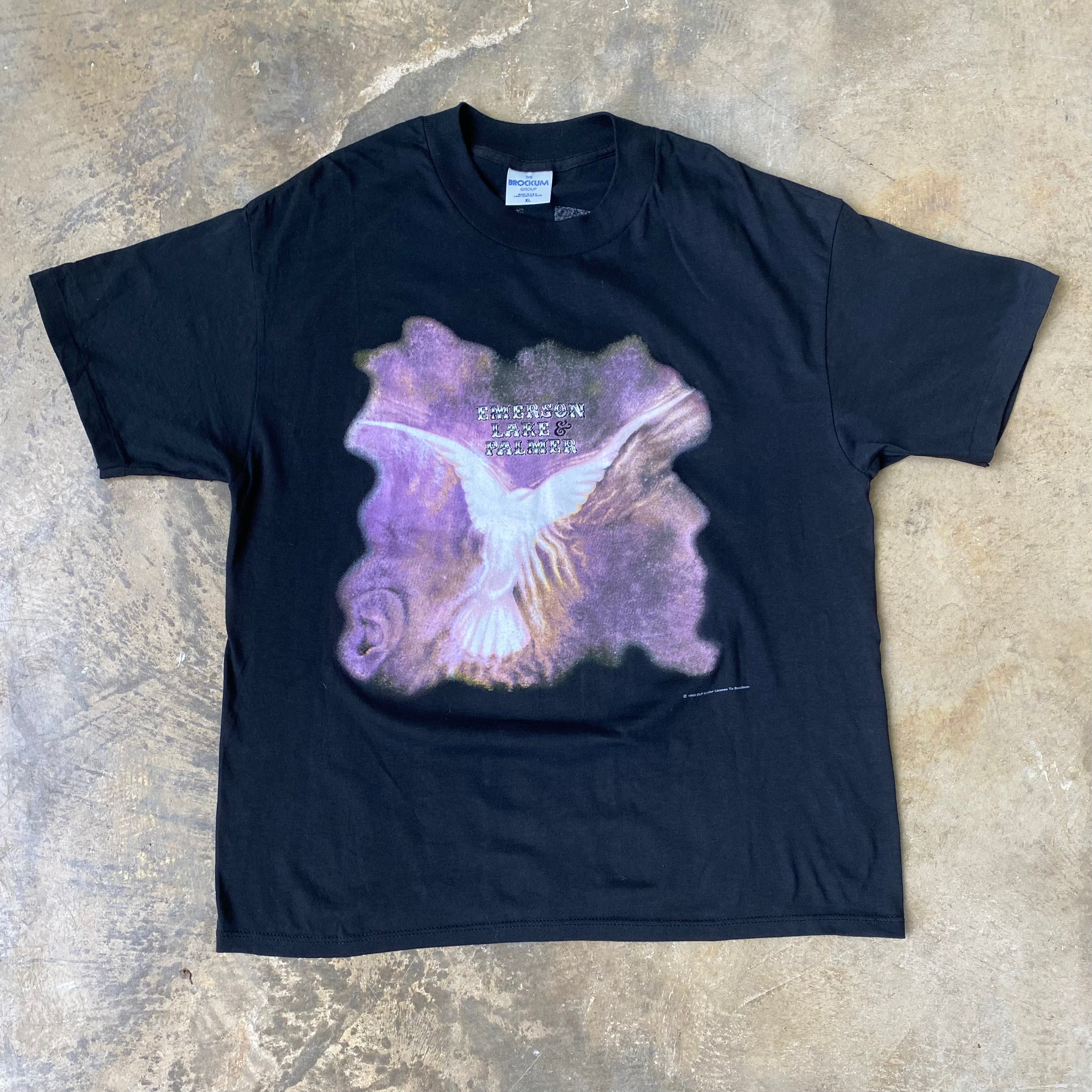 EMERSON,LAKE & PALMER TOUR 1992 Tシャツ XL 10142242-1992-Emerson-Lake-