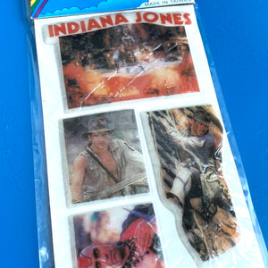 Indiana Jones Puffy Stickers