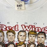 Detroit Red Wings Russian Five Caricature Shirt - High-Quality