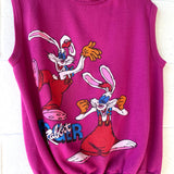 Roger Rabbit Sleeveless Sweatshirt
