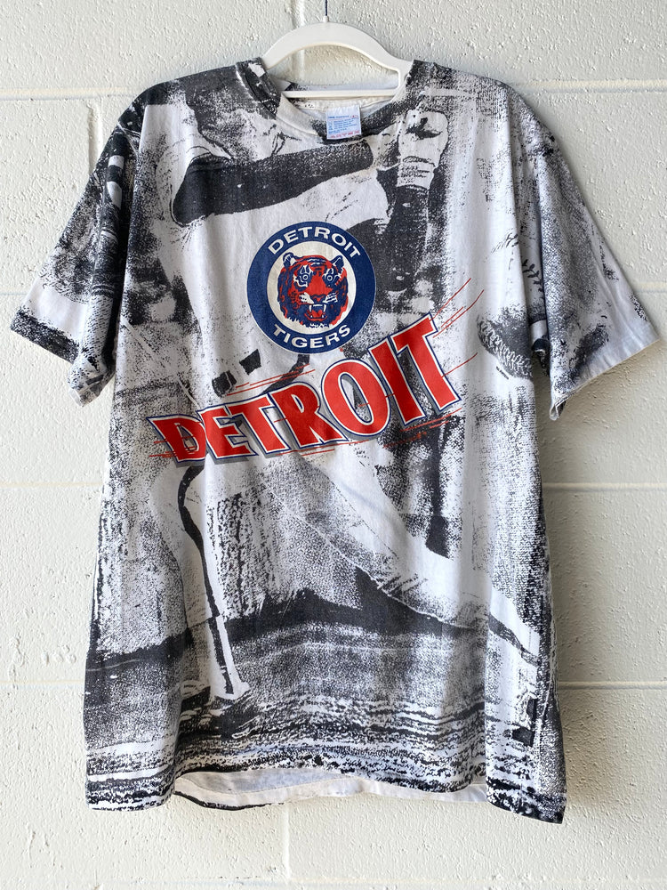 Detroit Tigers All Over Print T-shirt – Reware Vintage
