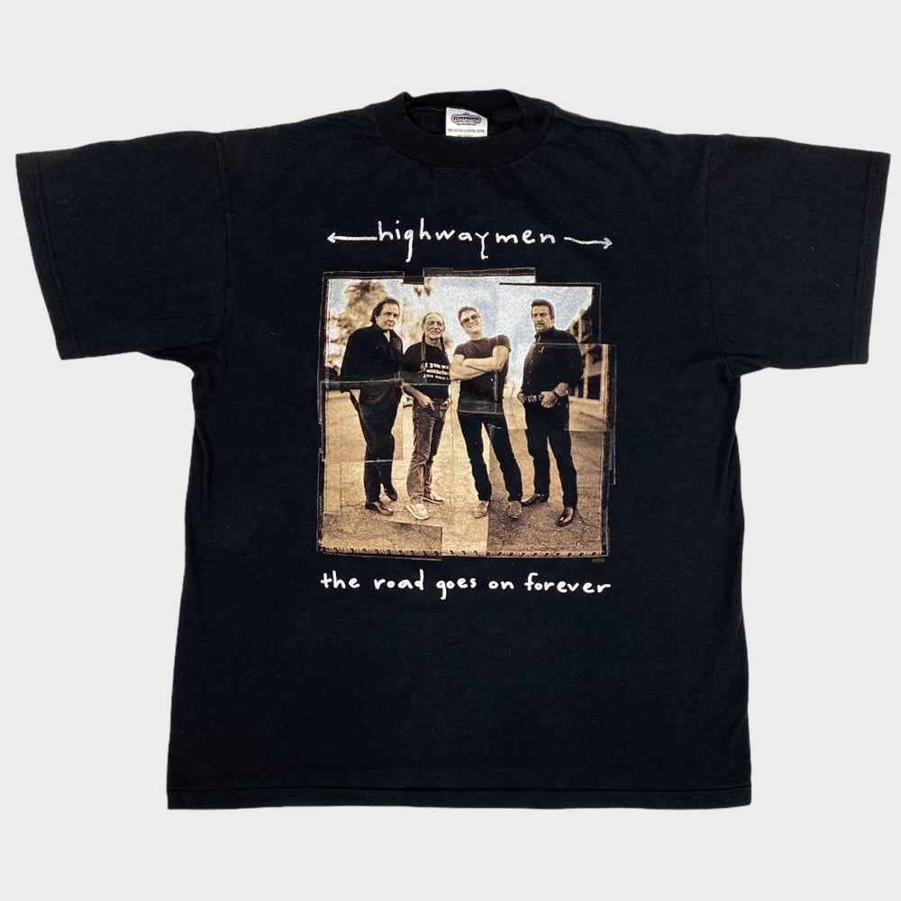 Highwaymen Road Goes on Forever Tour T-Shirt