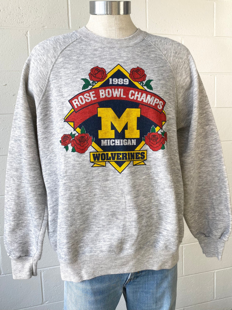 University of Michigan 1989 Rose Bowl Champs Sweatshirt